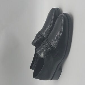 1403- Florsheim Men's Shoes Size 9.5 E Black Color NWT